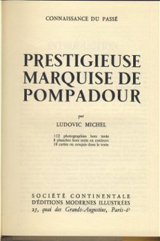 LUDOVIC MICHEL**PRESTIGIEUSE MARQUISE DE POMPADOUR**SOC. CON - 2
