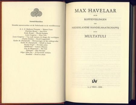 MULTATULI**MAX HAVELAAR **KOFFIEVEILINGEN DER NEDERLANDSE HA - 3