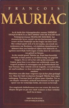 FRANCOIS MAURIAC**1.THERESE DESQUEROUX.2.HET EINDE VAN DE NA - 2