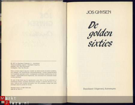 JOS GHYSEN**OMNIBUS*1.DE GOLDEN SIXTIES+2.SCHUREND SCHARNIERT - 2