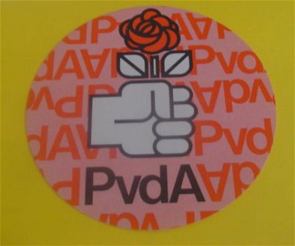 Sticker PVDA (nr.4) - 1