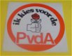 Sticker PVDA (nr.3) - 1 - Thumbnail