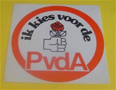 Sticker PVDA (nr.3)
