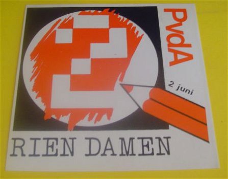 Sticker PVDA - 1