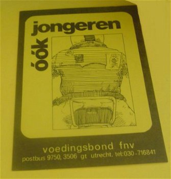 Sticker FNV Ook jongeren - 1
