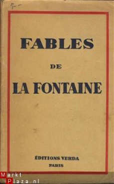 JEAN DE LA FONTAINE**FABLES**EDITIONS VERDA PARIS