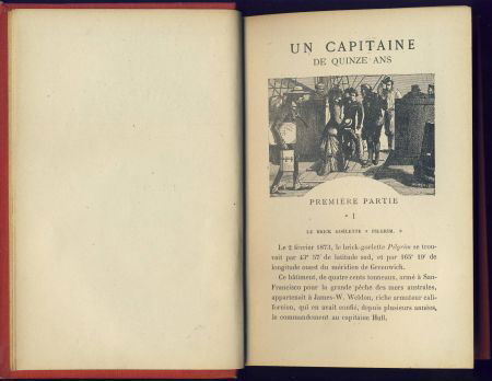 JULES VERNE**UN CAPITAINE DE QUINZE ANS**HETZEL*HACHETTE T1 - 3