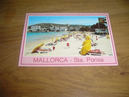 Kaart Mallorca Sta.Ponsa - 1