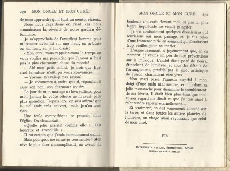 JEAN DE LA BRETE**MON ONCLE ET MON CURE**NELSON JAUNE HARDCO - 4