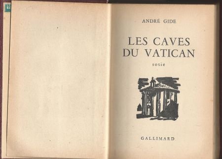 ANDRE GIDE**LES CAVES DU VATICAN**COLLECTION POURPRE*GALLIMA - 4