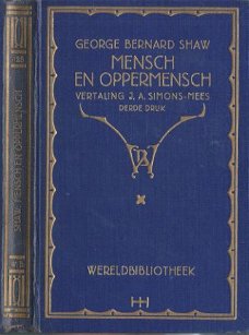 GEORGE BERNARD SHAW**MENSCH EN OPPERMENSCH**J.A. SIMONS-MEES