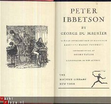 GEORGE DU MAURIER**PETER IBBETSON**THE MODERN LIBRARY**NEW Y