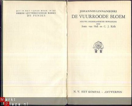 JOHANNES LINNANKOSKI**DE VUURROODE BLOEM*KOMPAS*GROEN LINNEN - 2