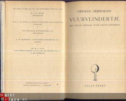 HERMAN HEIJERMANS**VUURVLINDERTJE**HARDCOVER **LINNEN** ATLA - 2