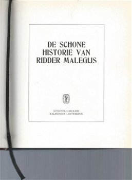 VLAAMSE VOLKSBOEKEN**DE SCHONE HISTORIE VAN RIDDER MALEGIJS* - 2