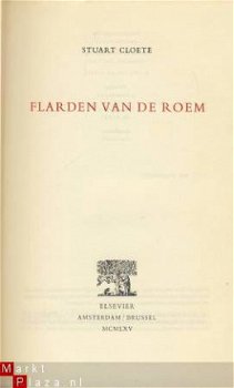 STUART CLOETE**FLARDEN VAN DE ROEM**RAGS OF GLORY**ELSEVIER - 5