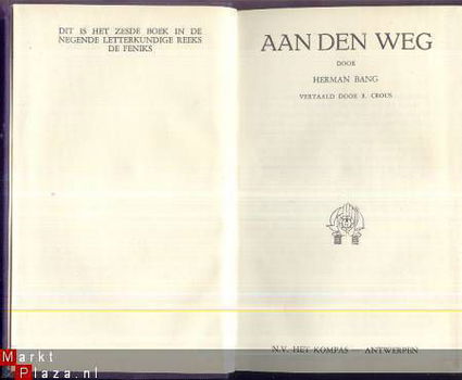 HERMAN BANG**AAN DEN WEG**HET KOMPAS**LINNEN HARDCOVER** - 2