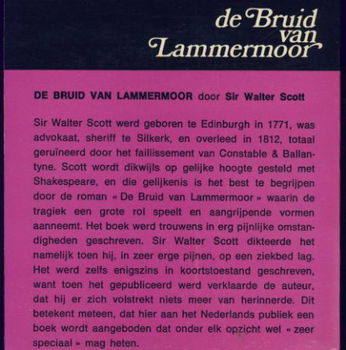 SIR WALTER SCOTT**DE BRUID VAN LAMMERMOOR**BOEK DEEL II** - 2