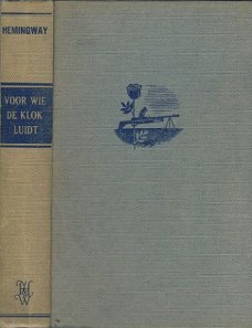 ERNEST HEMINGWAY**VOOR WIE DE KLOK LUIDT**GROENE TEXTUUR LIN