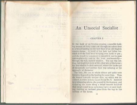 GEORGE BERNARD SHAW**AN UNSOCIAL SOCIALIST**1914**CONSTABLE - 4