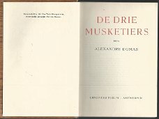 ALEXANDRE DUMAS**DE DRIE MUSKETIERS**HARDCOVER**FORUM ANTWER