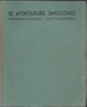 GRIMMELSHAUSEN-LICHTENBERGER*DE AVONTUURLIJKE SIMPLICISSIMUS - 1