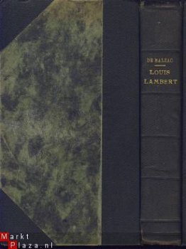 H. DE BALZAC**LOUIS LAMBERT**1892**CALMANN-LEVY - 5