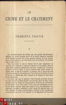 TH. DOSTOÏEVSKY**LE CRIME ET LE CHATIMENT**PLON-NOURRIT** - 4