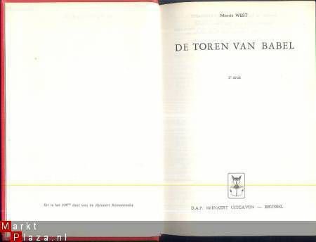 MORRIS L. WEST**DE TOREN VAN BABEL**RODE REINAERT - 2