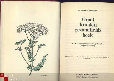 DR. HEINRICH NEUTHALER**GROOT KRUIDEN GEZONDHEIDSBOEK**DEKA - 1