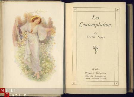 VICTOR HUGO**CONTEMPLATIONS**NELSON HARDCOVER**SANS DATE - 2