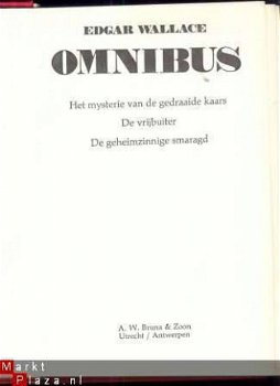 EDGAR WALLACE OMNIBUS1.DE GEDRAAIDE KAARS.2.DE VRIJBUITER. - 2