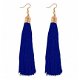 lange kwast oorbellen zijden met goudplated afwerking ibiza earrings 1001oorbellen - 4 - Thumbnail