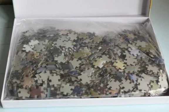 Nieuw ART puzzel 1000 stuks met een bijbehorende poster. - Afbeelding 2