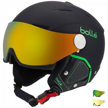 Bollé Backline Visor Premium vizierhelm 2 lenzen Fire Green - 1