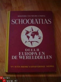 schoolatlas II Europa en de werelddelen - 1