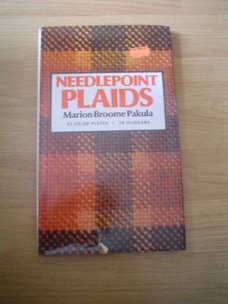 Needlepoint plaids by M. Broome Pakula