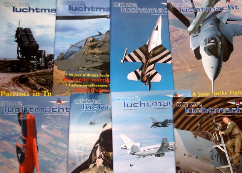 32x tijdschrift Onze Luchtmacht, in één koop of los - 2