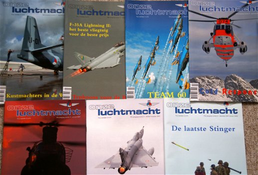 32x tijdschrift Onze Luchtmacht, in één koop of los - 4