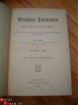 Brehms Tierleben, kleine Ausgabe für Volk und Schule 1 - 2