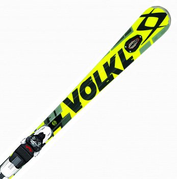 Völkl RaceTiger SC UVO Yellow Slalom Carve Ski 160 165 cm - 1