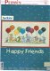 HAPPY FRIENDS GROOT BORDUURPAKKET GEBOORTE, BALLONNEN - 1 - Thumbnail
