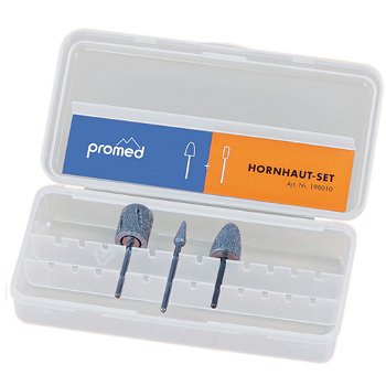 PROMED pedicure set EELT, 4-delig voor pedicure. - 0