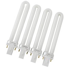 4x UV bulbs u-vormig, 36 Watt UV-9W-L