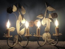 Set brocante wandlampjes