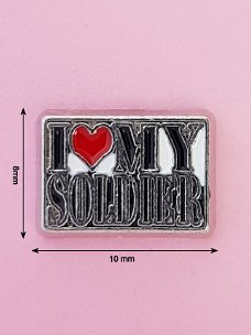 Bedel/ Charm 0009, I love my soldier