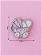 Bedel/ Charm 0054, Roze Babywagen - 1 - Thumbnail