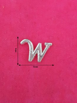 Bedel / Charm 0922, Letter W - 1