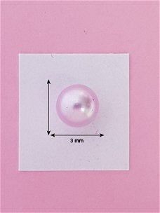Bedel / Charm 1102, Licht roze parel