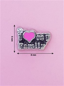 Bedel / Charm 0033, I love my family - 1